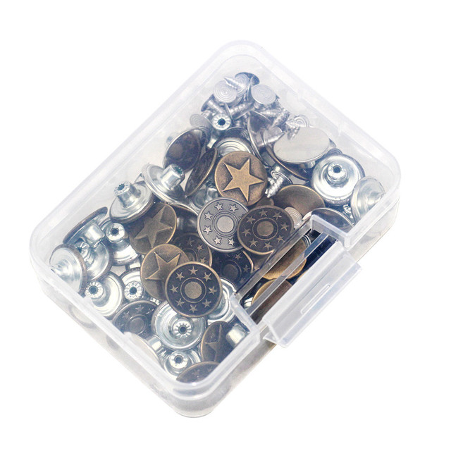 Jeans Buttons Replacement, Metal Replacement Kit